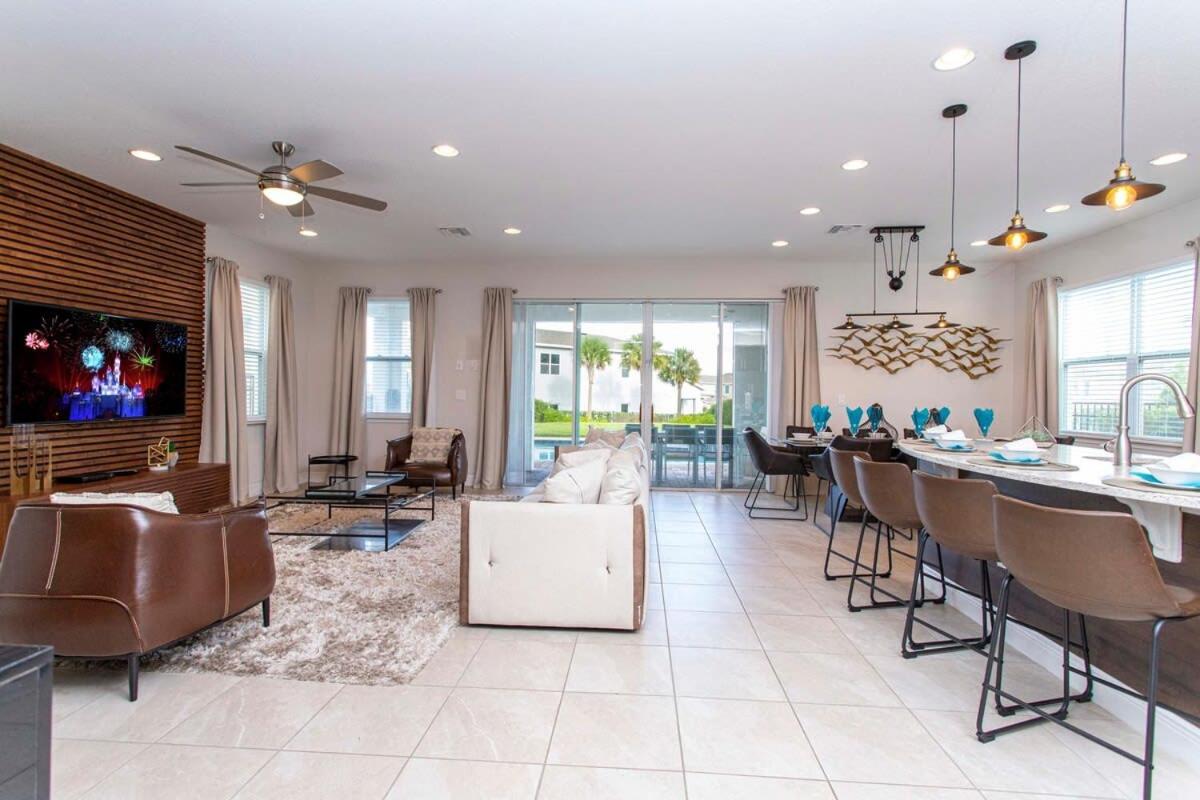 Luxurious 5Bd Private Pool Jacuzzi & Game Room At Encore 7432 Orlando Dış mekan fotoğraf