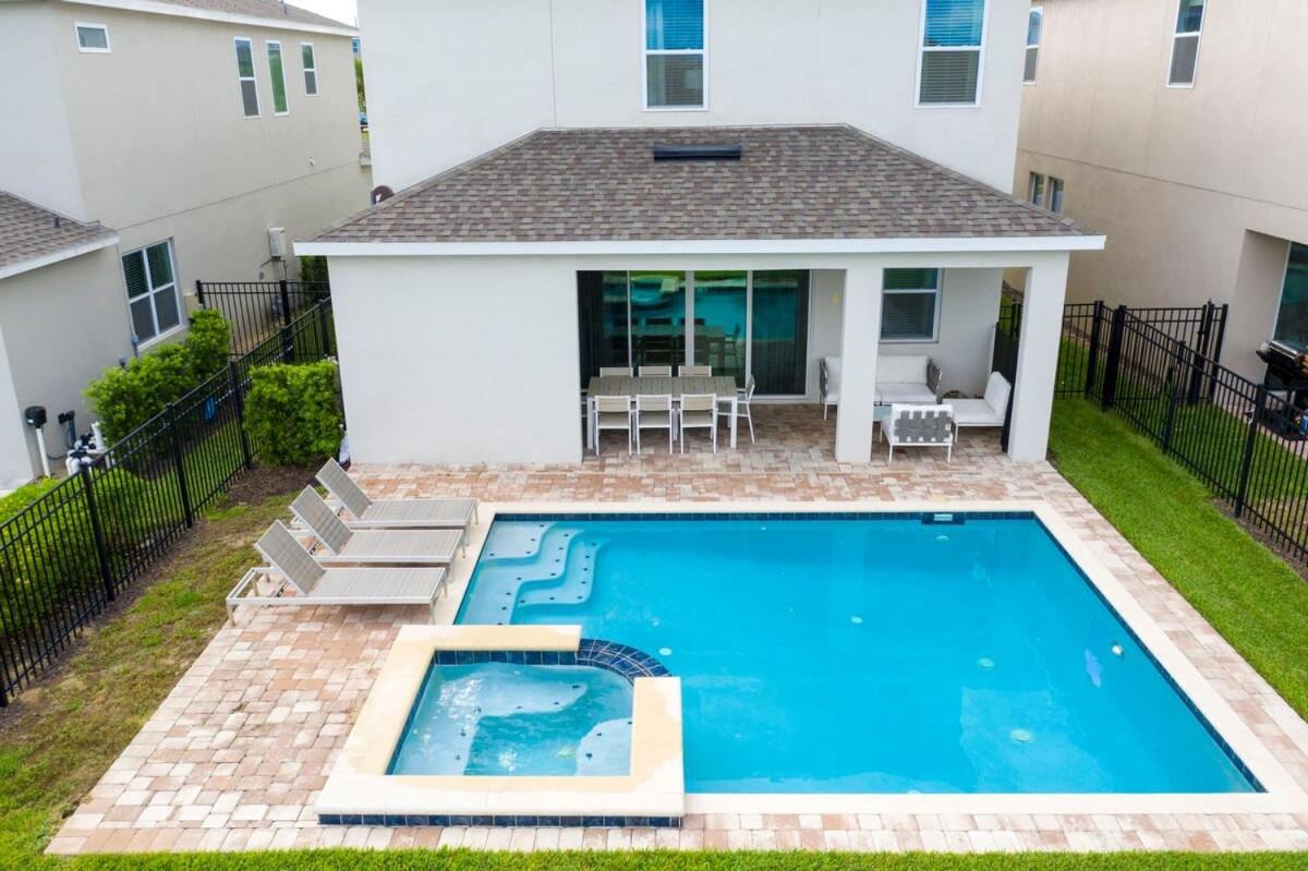 Luxurious 5Bd Private Pool Jacuzzi & Game Room At Encore 7432 Orlando Dış mekan fotoğraf